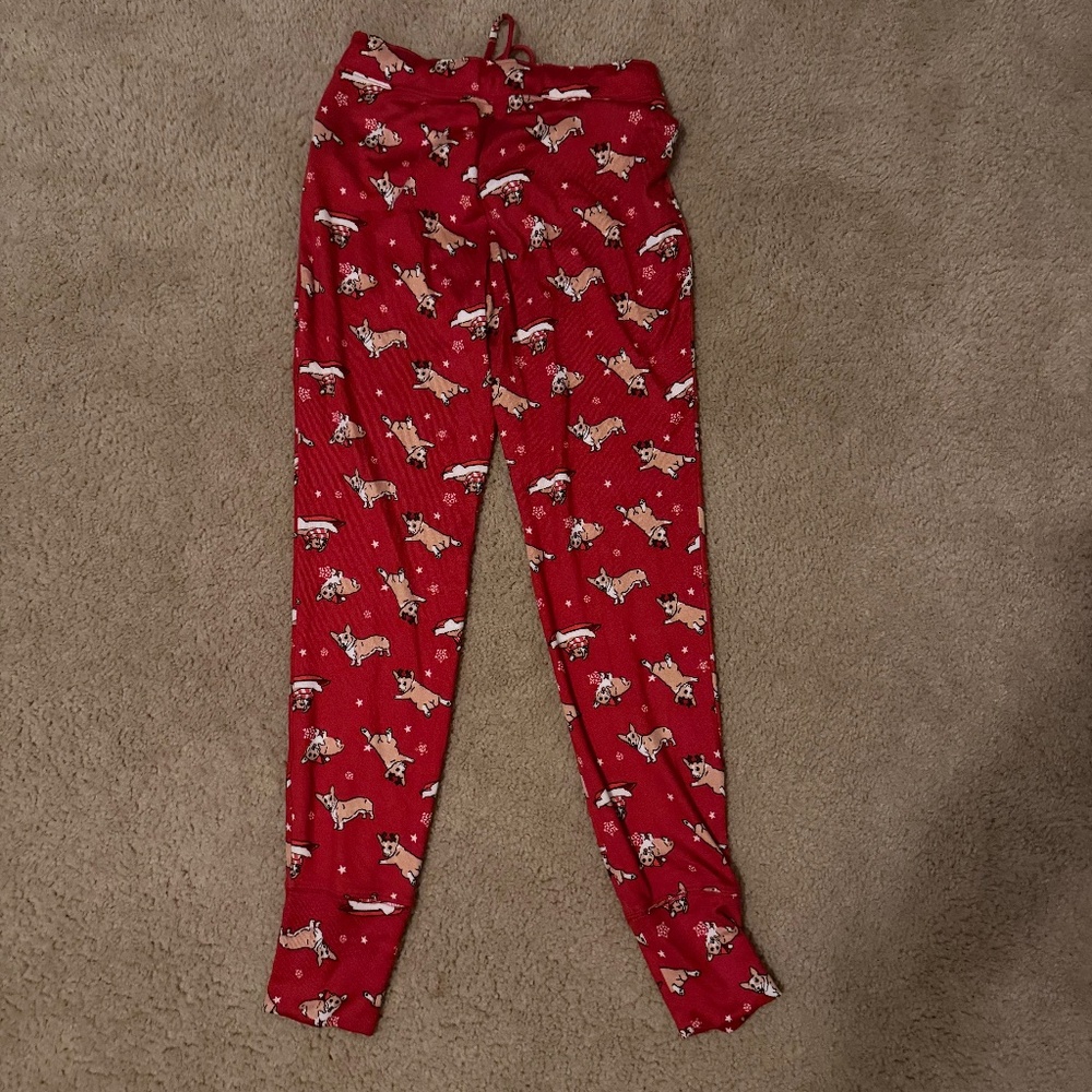 Hollister Small Corgi dog pajama bottoms